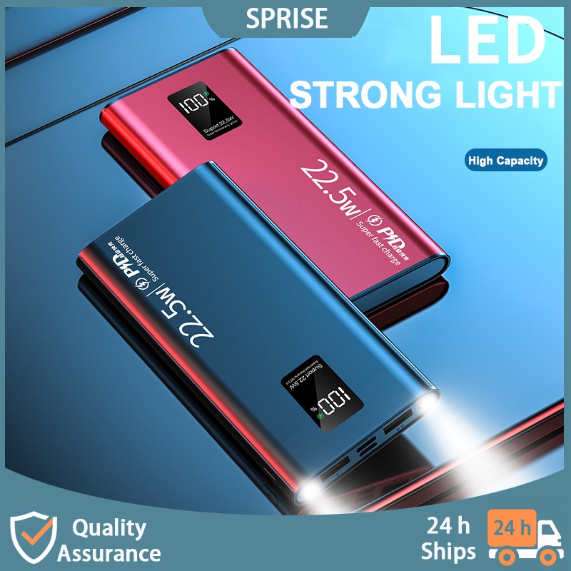 Sạc dự phòng 22.5W PD QC3.0 10000mAh USB C thích hợp cho Android và iOS