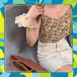 (Sp sẵn) ÁO 2 DÂY HOA NHÍ CHẤT THÔ MÁT 🦋 Áo Hai Dây Nữ Hoa 3 Màu 🦋