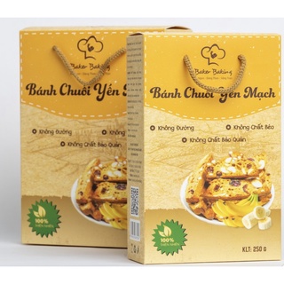 Bánh chuối yến mạch hỗ trợ giảm cân