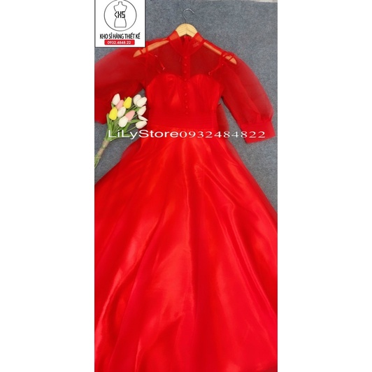 ĐẦM TAY PHỒNG XẾP LY BO EO full size S/M/L/XL (ảnh và video do chủ shop chụp )