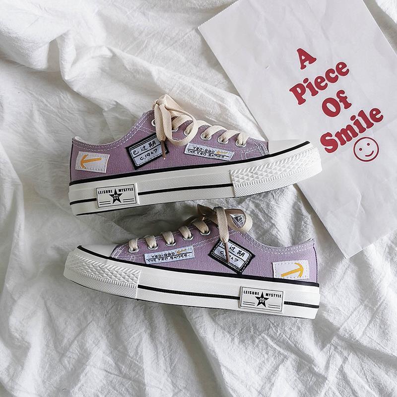 Giày Thể Thao Canvas Thoáng Khí Thời Trang Hè 2020 Cho Phái Nữ | BigBuy360 - bigbuy360.vn