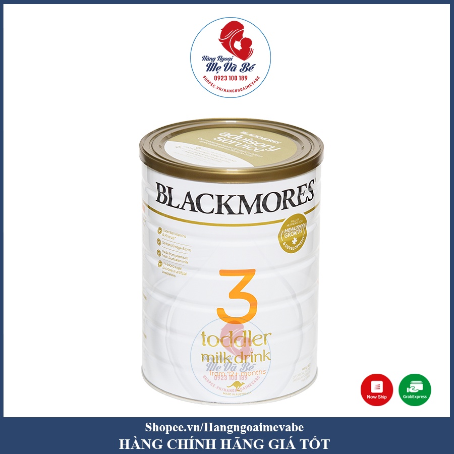 Sữa bột dinh dưỡng Blackmores Úc 900gr [Date 2023]