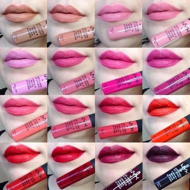 Son Kem Lì Nyx Soft Matte Lip Cream SMLC22 SMLC08 SMLC18 SMLC02 SMLC56 SMLC58 SMLC59 SMLC21 SMLC64
