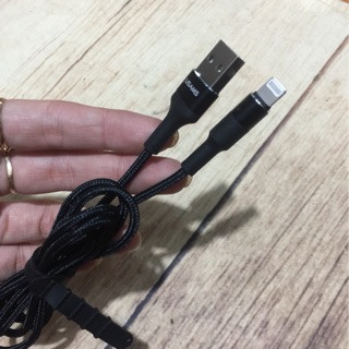 Cáp sạc iPhone dây dù chống đứt hỗ trợ sạc nhanh