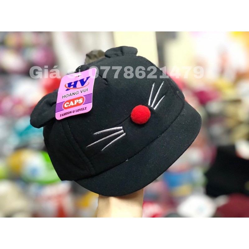 Mũ nỉ chuột trẻ em dể thương 6tháng đến 18tháng