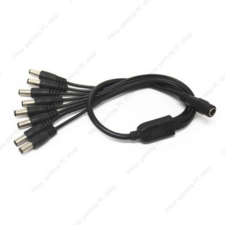 Dây chia nguồn DC 5521 từ 1 ra 8