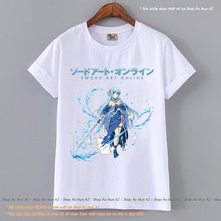 Áo thun Anime Sword Art Online Yuuki Asuna - Cotton Thái đẹp M2478
