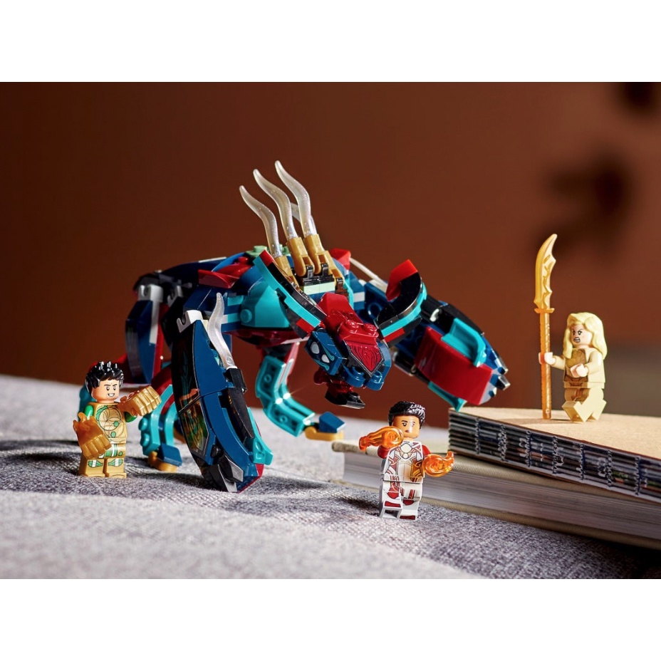 Lego HaHa - Lego Super Hero - Marvel - Cuộc Phục Kích Eternals - 76154