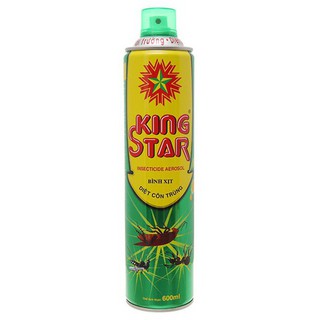 Xịt muỗi diệt côn trùng king star 600ml