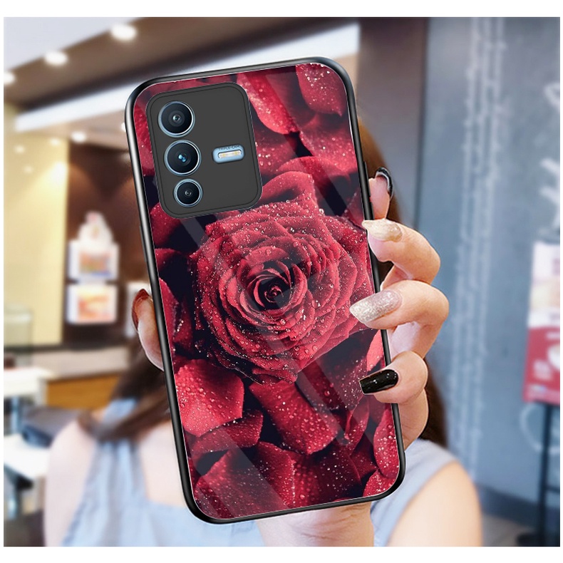 Ốp Lưng VIVO V23 5G Ốp kính bóng cao cấp mới nhất