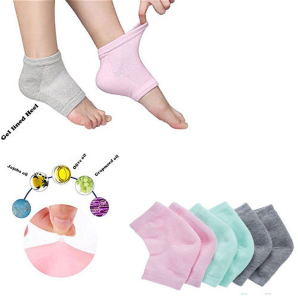 1 Đôi Tất Bảo Vệ Gót Chân Chống Nứt Nẻ Tiện Dụng