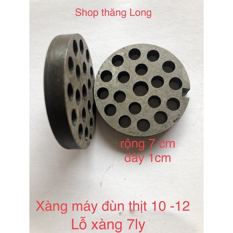 Xàng máy xay thịt dùng cho đầu đùn thịt 10 và 12