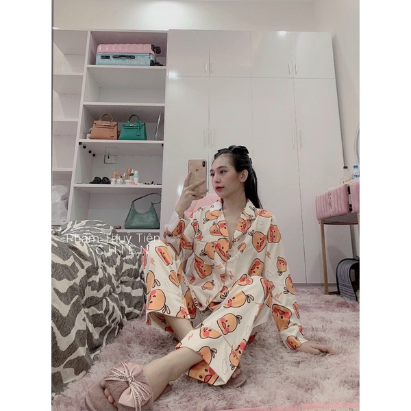 TAY DÀI THIẾT KẾ MỚI VỀ MẪU HOT HIT —— LỤA LATIN TÀU BAO ĐẸP—— HÀNG THIẾT KẾ NHÀ SAM —-KHO CHUYÊN SỈ PIJAMA LỤA CAO CẤP | BigBuy360 - bigbuy360.vn
