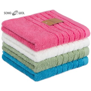 [한국] 💖FREESHIP💖 Khăn Bông Khăn Tắm Cotton Songwol SH Line Border số 1 Hàn Quốc