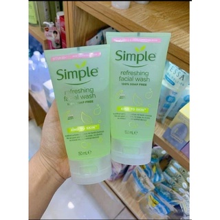 sữa rửa mặt simple