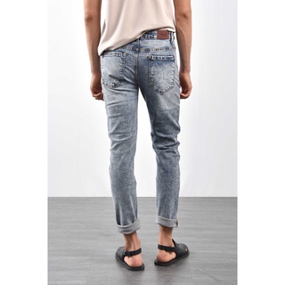 Quần Jean Nam Trơn Form Slim - Routine 10S20DPA002