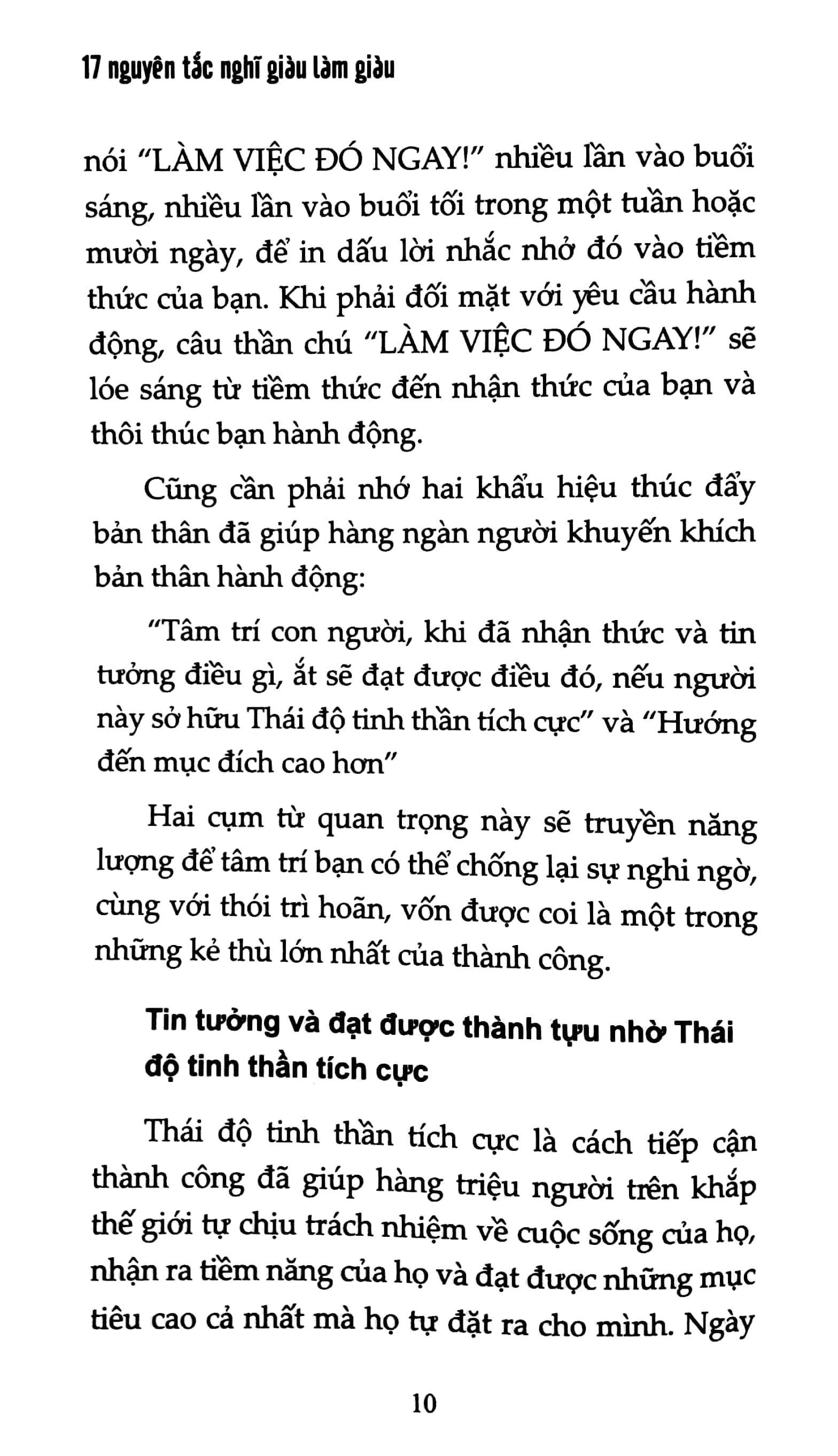 Sách 17 Nguyên Tắc Nghĩ Giàu Làm Giàu