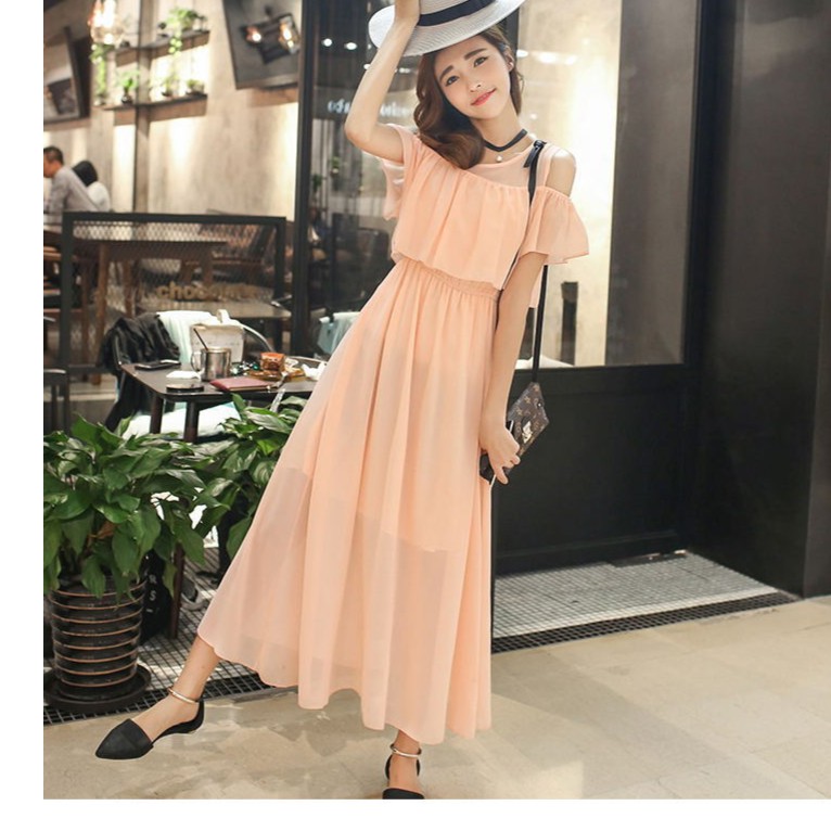 Đầm chiffon mùa hè | BigBuy360 - bigbuy360.vn