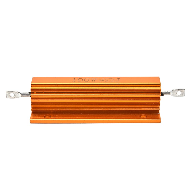 Điện Trở Vỏ Nhôm Điện Trở Vỏ Sò 1 / 2 / 4 / 8 / 10 Ohm 100W