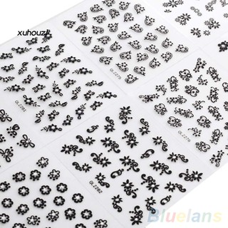 Set 30 Tấm Hình Dán Hoa Trang Trí Móng Tay