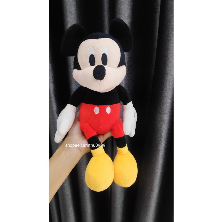 Chuột mickey nhồi bông mềm mại đáng yêu, gấu bông hoạt hình mickey cho bé nhiểu mẫu