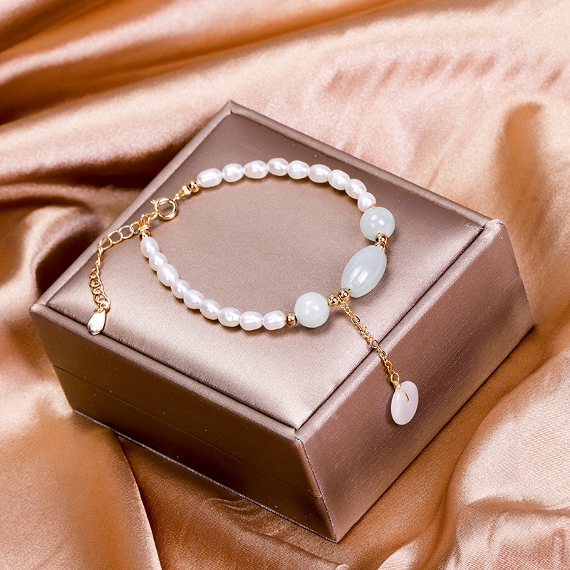 WTA natural pearl beaded bracelet