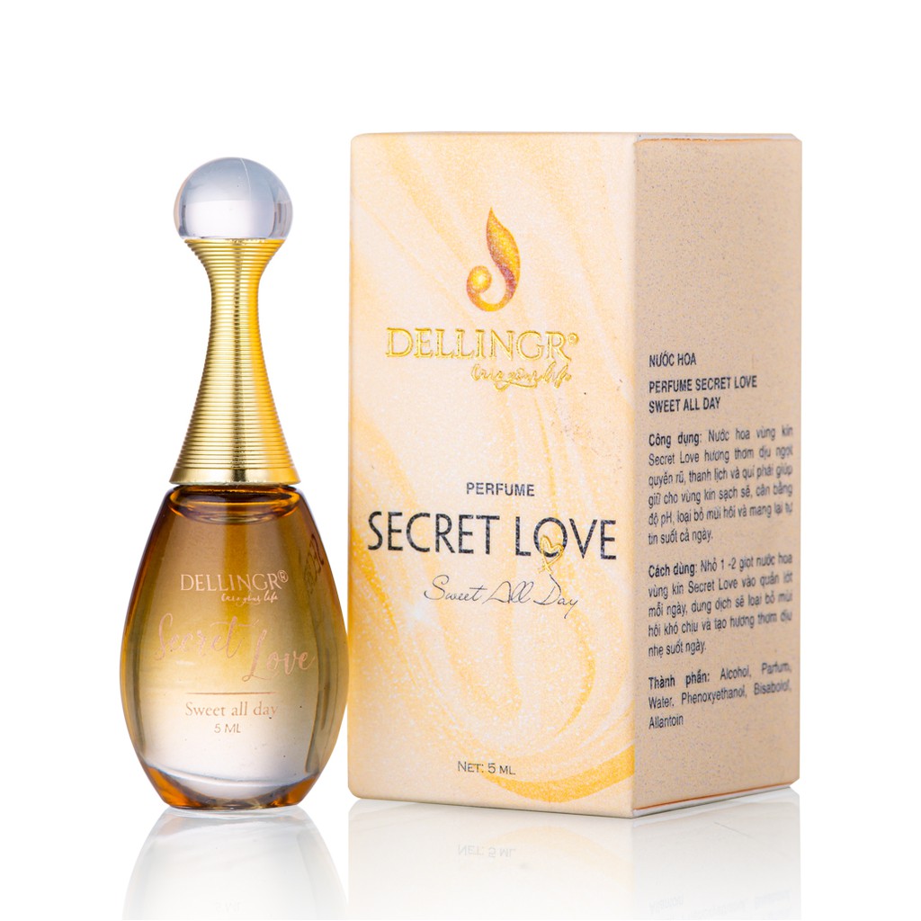 Nước hoa vùng kín SECRET LOVE SWEET ALL DAY 5ml