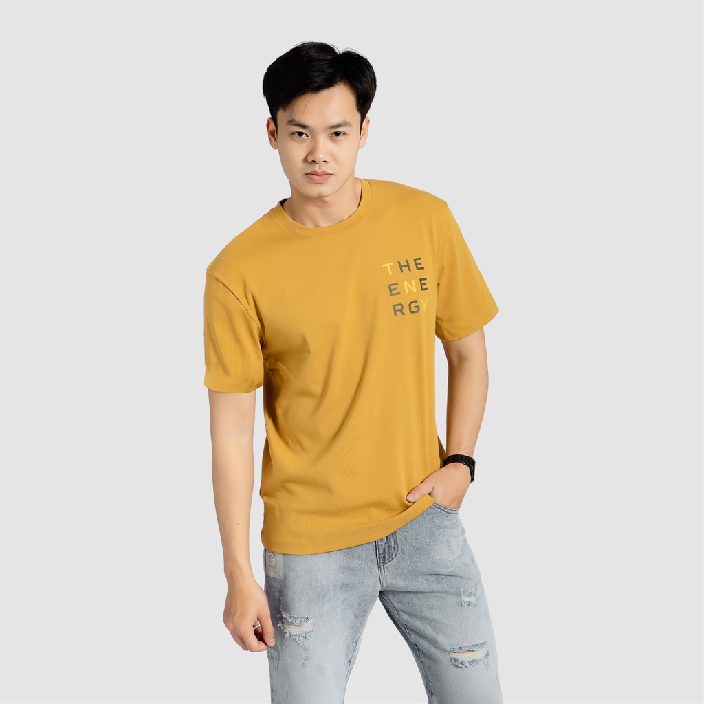 Aó thun ngắn cộc tay nam CIZA vải cotton form regular basic trẻ trung năng động ATNR51