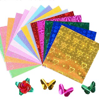 Set 50 Giấy Xếp Hình Origami Nhiều Màu Sắc