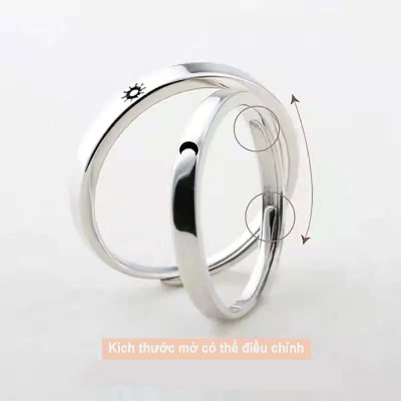 Hộp Đựng Nhẫn Dạng Lật Ẩn Hình Hoạt Hình Lãng Mạn Cho Cặp Đôi