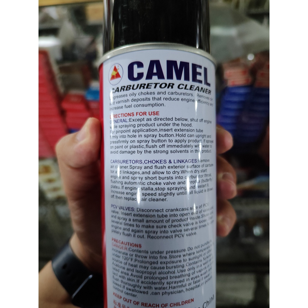 Chai xịt vệ sinh bình xăng con CAMEL - Chính Hãng