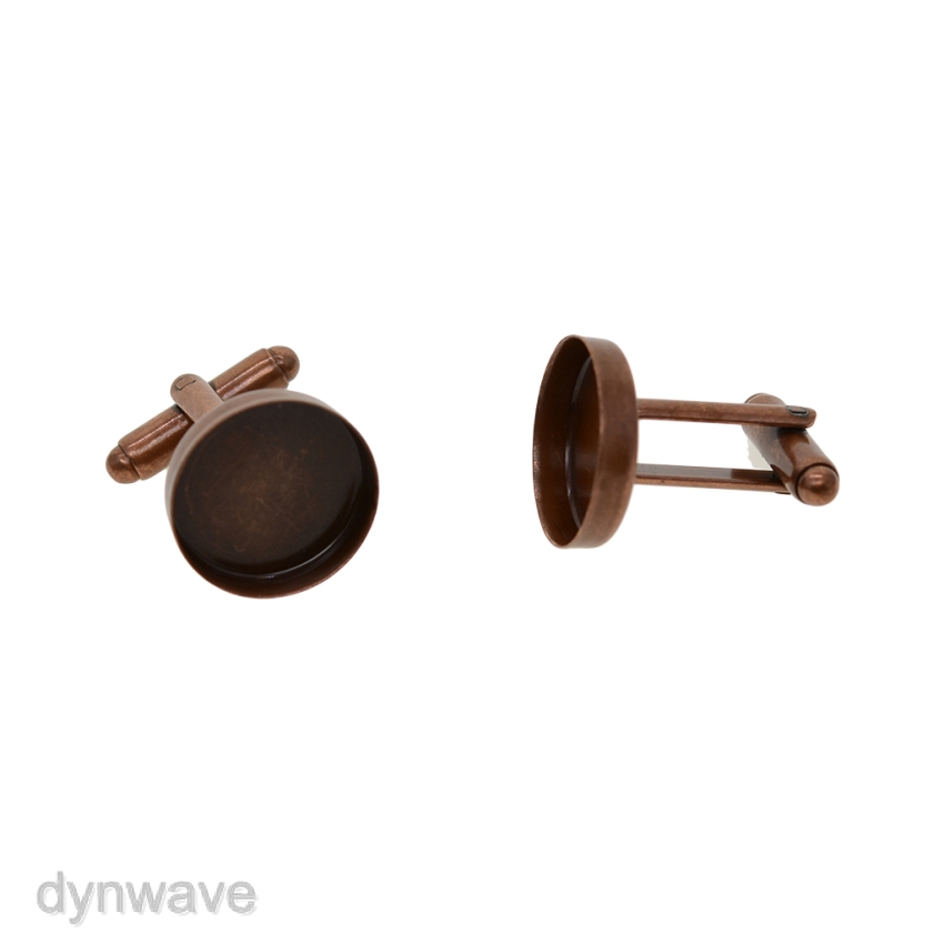 Set 10 Khuy Măng Sét 16mm Làm Trang Sức DIY