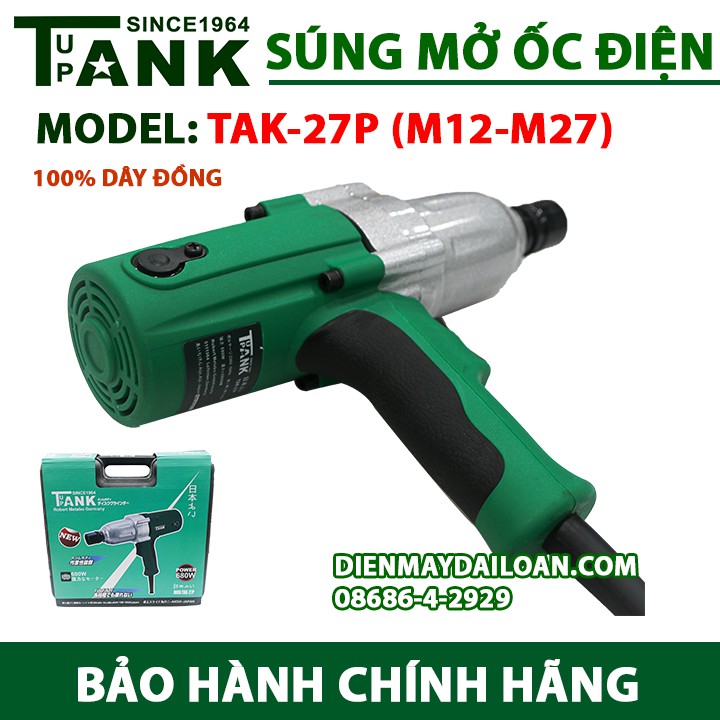 Máy mở BULONG ốc điện , súng mở ốc điện TAK–27P