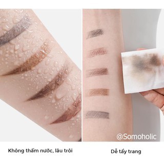 Chì kẻ mày nội địa Trung, kẻ mày không trôi, chì xé kẻ chân mày D7 - Sammi beauty