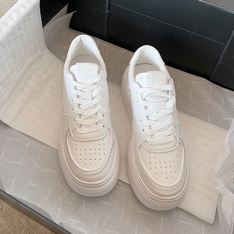 Giày thể thao sneaker nam nữ vải canvas trắng đế bánh mỳ Ulzzang FLOWER G17 - nguyentrang239