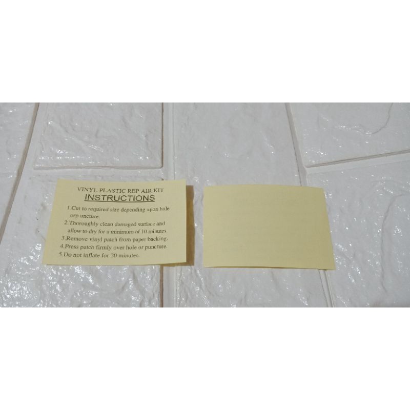 Combo 15 miếng keo Pvc dán vá Phao Bơi,Bể Bơi,Đệm Hơi,Ghế Hơi Tiện Dụng