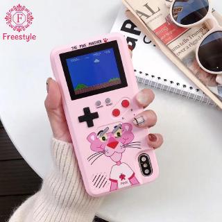 Ốp lưng kiểu máy chơi game hình báo hồng cho điện thoại iphone 6/6s xs max 7/8/6plus 7plus