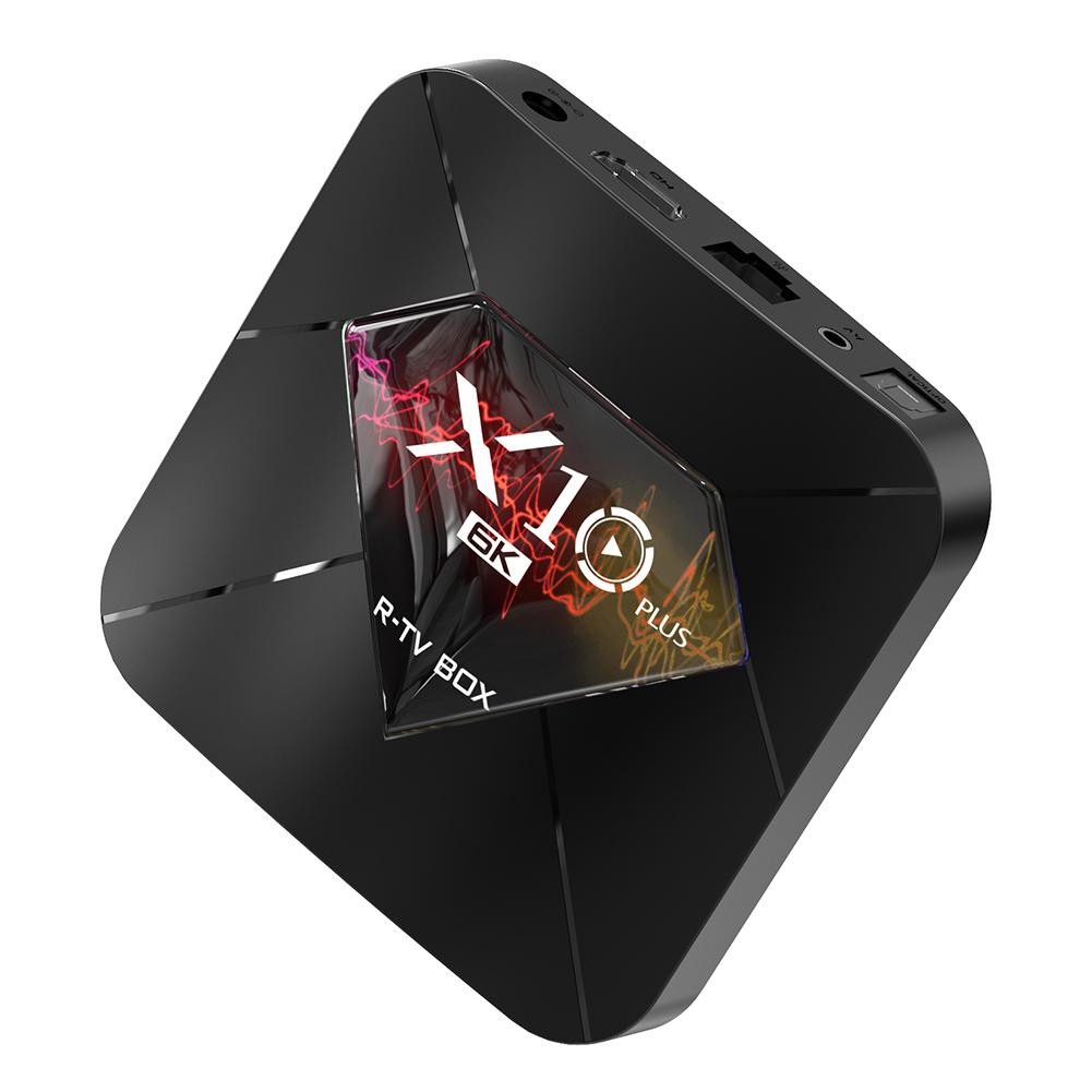 TV Box X10 Plus Android 9.0 4 bộ nhớ 32 GB Quad-core thiết kế cao cấp