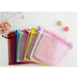 -10 CÁI---Túi lưới dây rút đa năng đựng trang sức, quà tặng xinh xắn, tiện lợi--10 CÁI---