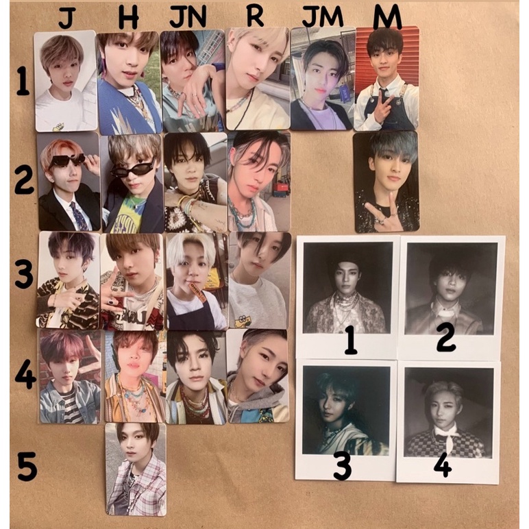 Thẻ ảnh photocard Hot Sauce và Hello Future - NCT Dream