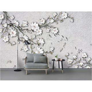 Tranh dán tường Tranh trang trí kích thước lớn theo yêu cầu có keo sẵn 2.9m x 2.1m