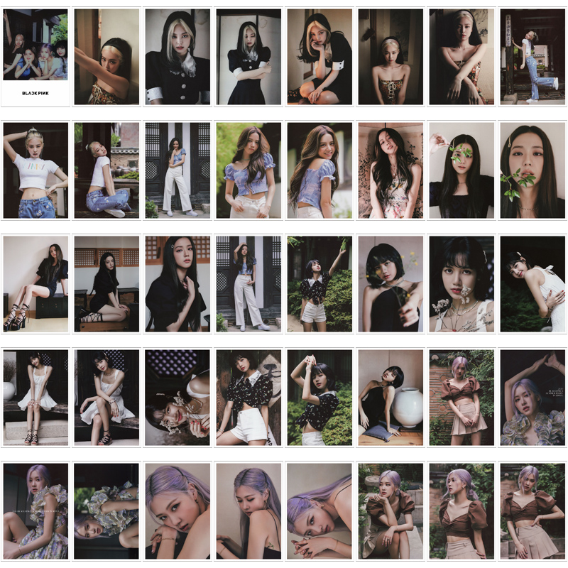 POLAROID KPOP Bộ Hình Thẻ Lomo Nhóm Nhạc Blackpink