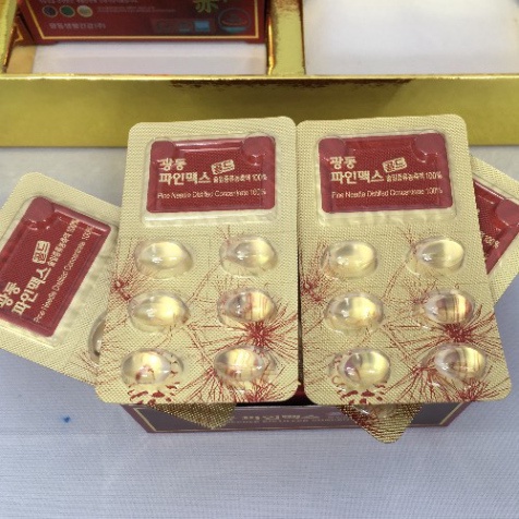 Tinh dầu thông đỏ Kwangdong Hàn Quốc giúp ăn ngủ tốt, kéo dài tuổi thọ hộp 120 viên - CO112 [ Hàng Mới Về ]