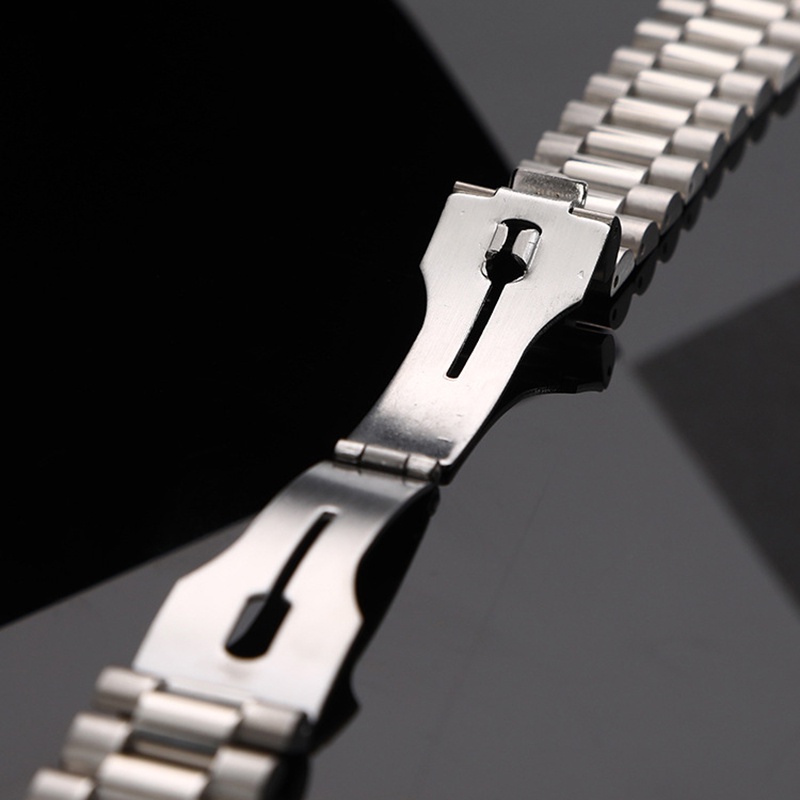 Dây Đeo Đồng Hồ Bằng Thép Không Gỉ Cao Cấp 17mm 20mm