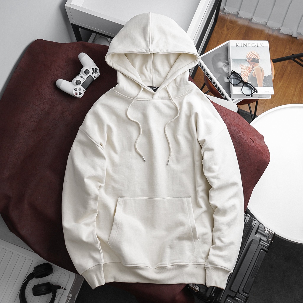 BIGSIZE - Áo hoodie BB - Boiz nam size lớn, bigsize 90kg - 130kg - trơn 7 màu