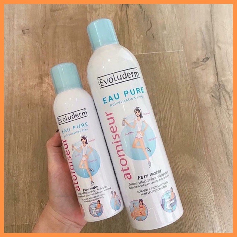 Xịt Khoáng Evoluderm Pháp 150ml