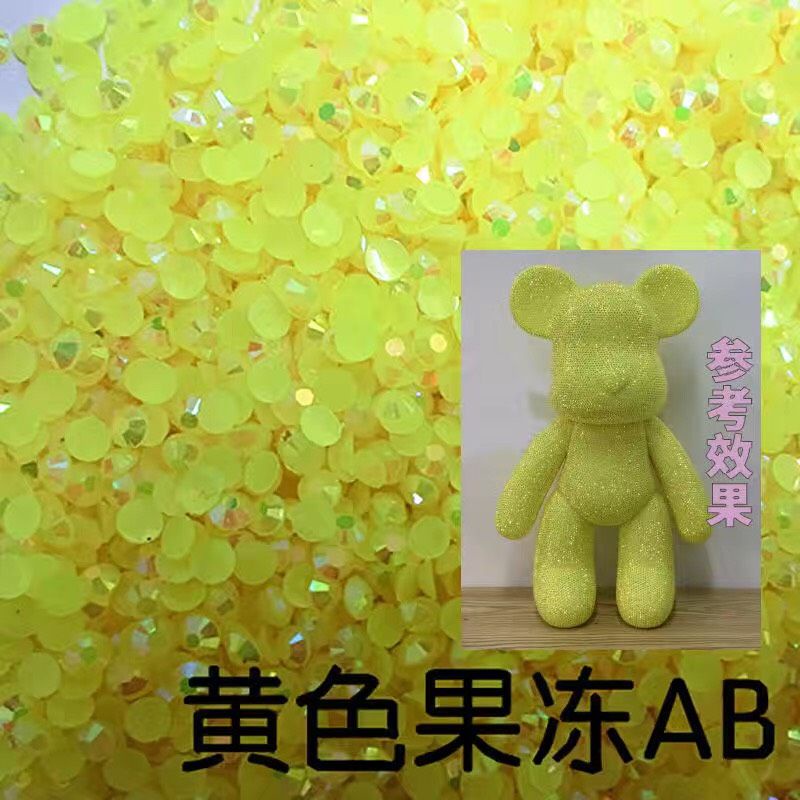Gấu Đính Đá 23cm , 1gấu+ 1 túi đá + 1bút đính + 1keo HÀNG CÓ SẴN