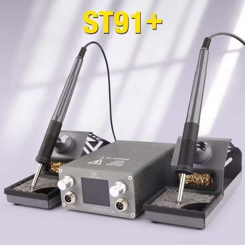 Trạm hàn 2 tay T12 OSS ST91+ | Máy hàn 2 tay (nâng từ bản cũ ST91)