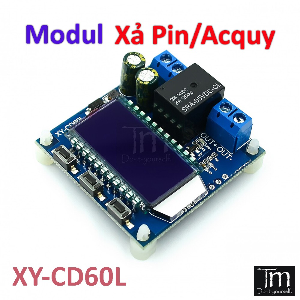 Modul Sạc Xả Pin Ắc Quy Relay (CD60L)