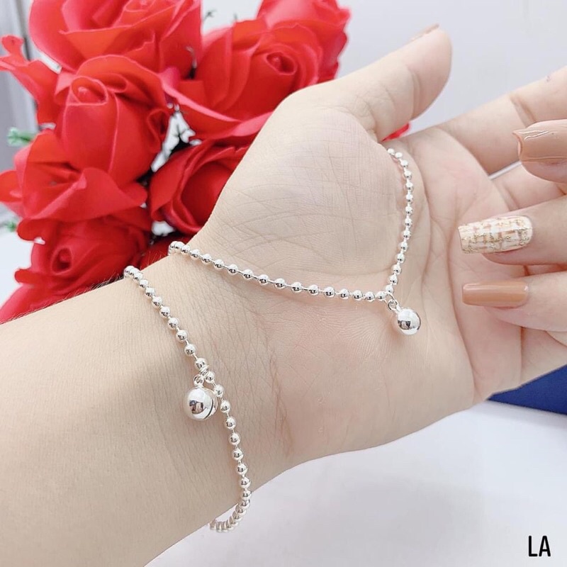 Lắc tay lắc chân bi chuông kêu cực xinh- chuẩn bạc ta